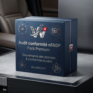 Audit de conformité nFADP – Pack Premium – Gouvernance des données & conformité durable